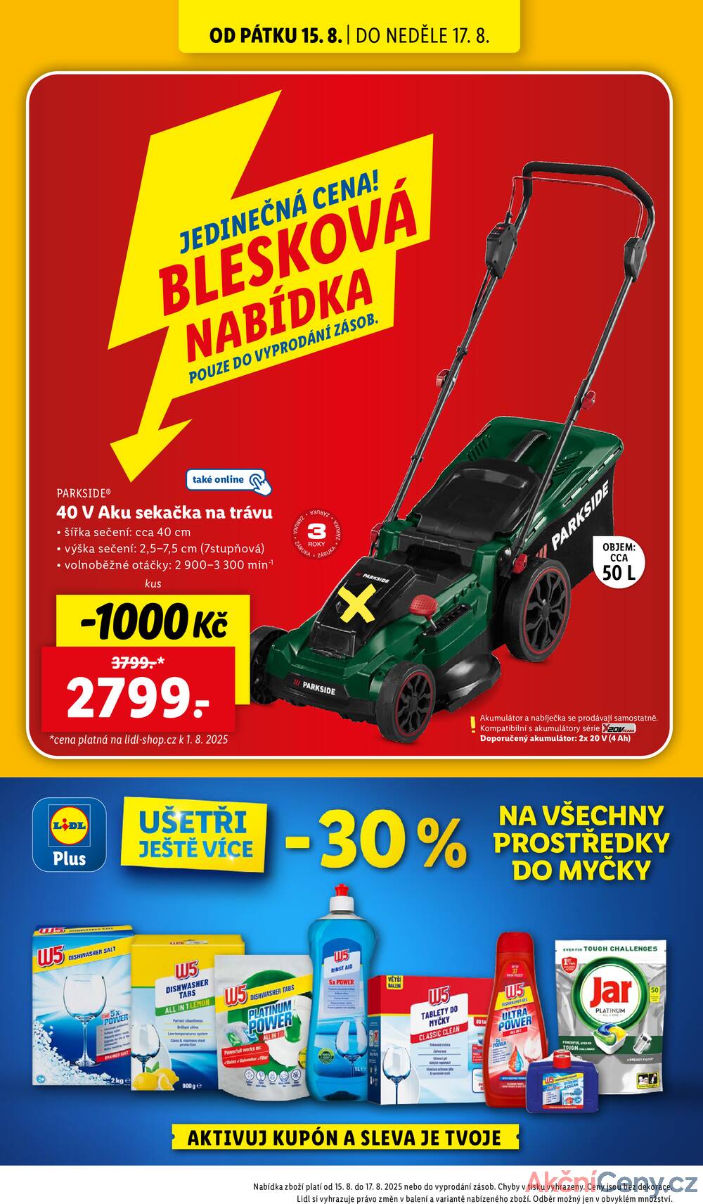 Leták Lidl - Lidl Čtvrtek od 14.8. do 17.8.2025 - strana 38