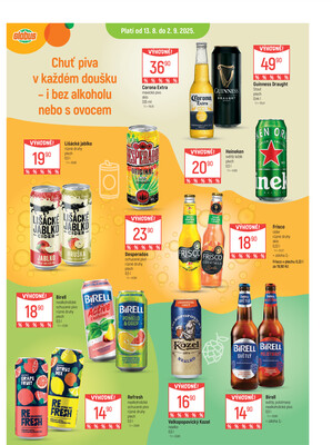 Akční leták Globus 13.8. - 2.9.2025 - Globus Brno Ivanovice