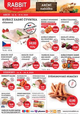 RABBIT řeznictví : 1 leták