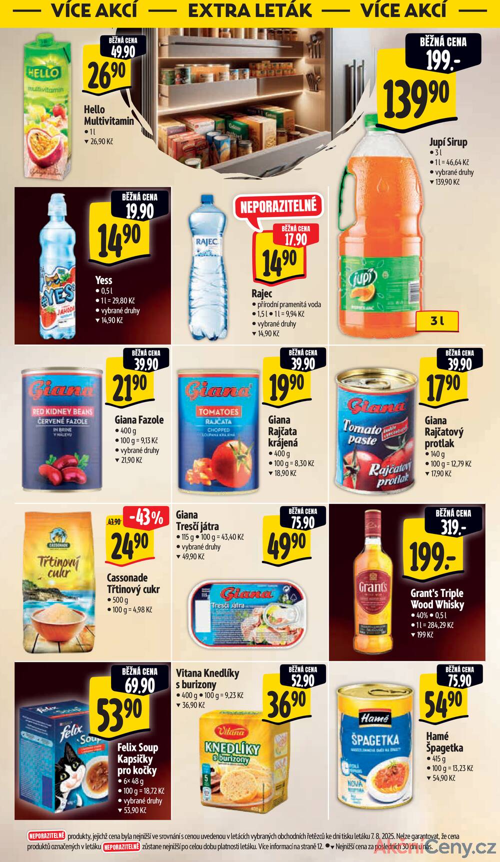 Leták Albert - Albert Supermarket od 13.8. do 19.8.2025 - strana 34