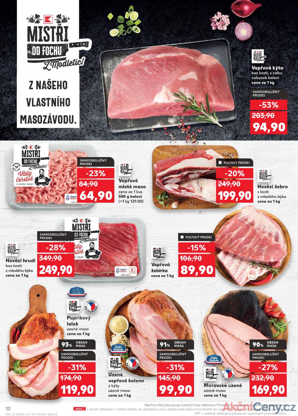 Leták Kaufland - Kaufland 13.8. - 19.8. - Kaufland - Louny - strana 12