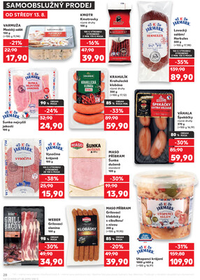 Kaufland 13.8. - 19.8. - Kaufland - Chrudim