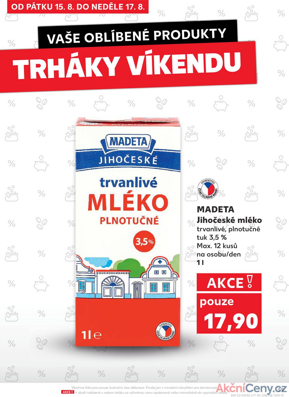 Leták Kaufland - Kaufland 13.8. - 19.8. - Kaufland - Tábor - strana 59