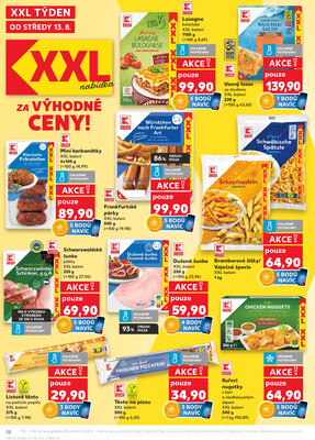Kaufland 13.8. - 19.8. - Kaufland - Jablonec nad Nisou (U Kostela)