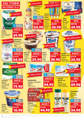 Kaufland 13.8. - 19.8. - Kaufland - Jablonec nad Nisou (U Kostela)