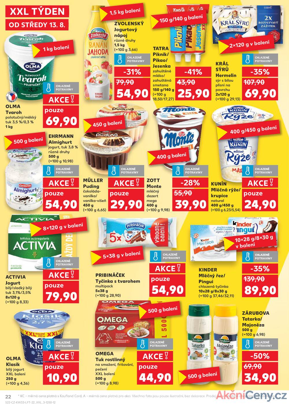 Leták Kaufland - Kaufland 13.8. - 19.8. - Kaufland - Nymburk - strana 22