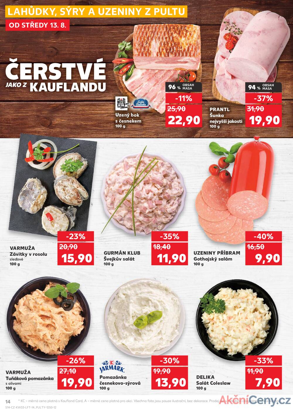 Leták Kaufland - Kaufland 13.8. - 19.8. - Kaufland - Zlín ( OC Čepkov) - strana 14