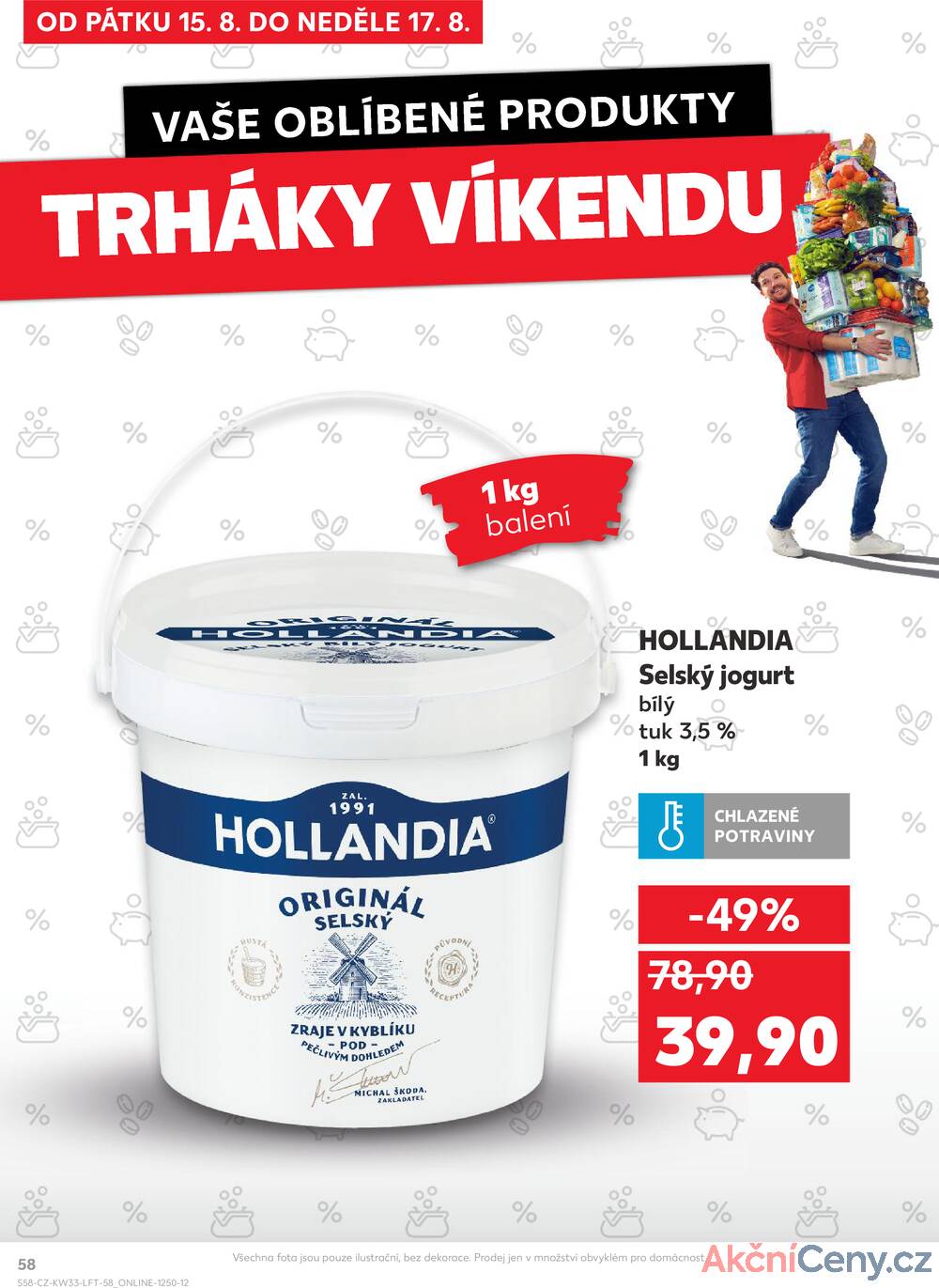 Leták Kaufland - Kaufland 13.8. - 19.8. - Kaufland - Zlín ( OC Čepkov) - strana 58