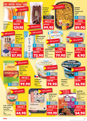 Kaufland 13.8. - 19.8. - Kaufland - Zlín ( OC Čepkov)
