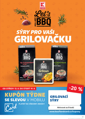 Kaufland 13.8. - 19.8. - Kaufland - Zlín ( OC Čepkov)