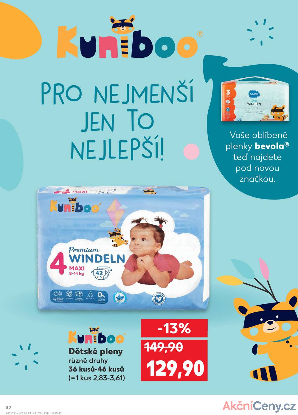 Leták Kaufland - Kaufland 13.8. - 19.8. - Kaufland - Ostrava - Zábřeh - strana 42