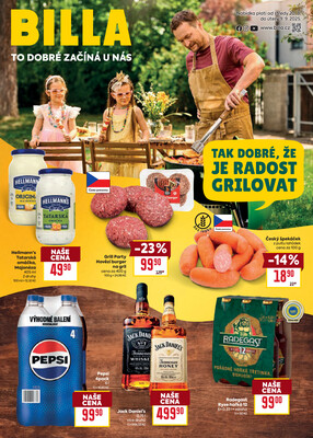 Leták Billa katalog Gril od 20.8. do 9.9.2025