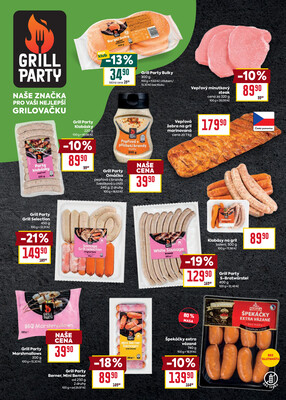 Billa katalog Gril od 20.8. do 9.9.2025