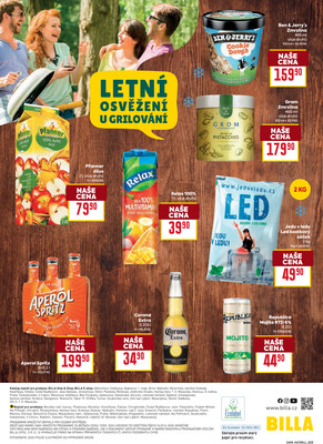 Billa katalog Gril od 20.8. do 9.9.2025