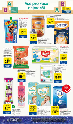 Tesco supermarkety od 20.8. do 26.8.2025