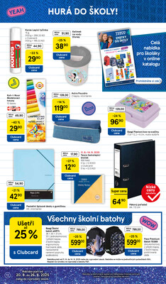 Tesco malé hypermarkety od 20.8. do 26.8.2025