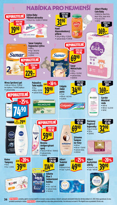 Albert Supermarket od 20.8. do 26.8.2025