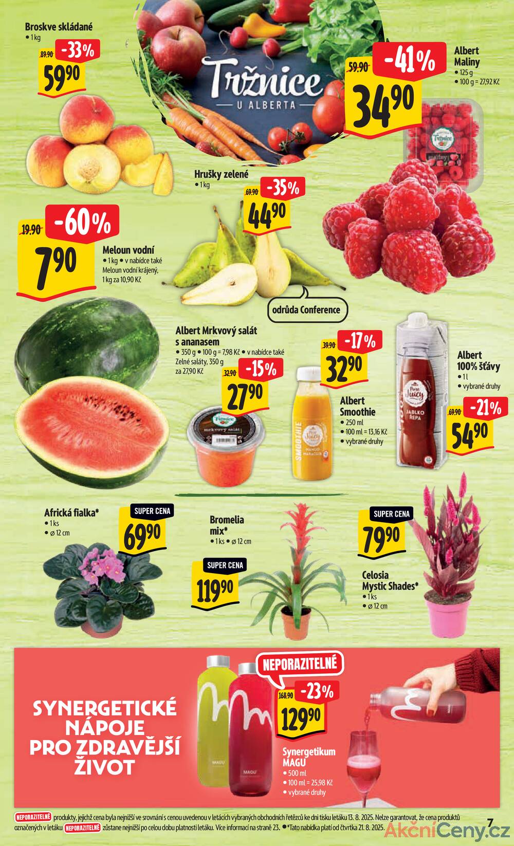 Leták Albert - Albert Hypermarket od 20.8. do 26.8.2025 - strana 8 Leták Albert - Albert Hypermarket od 20.8. do 26.8.2025 - strana 8