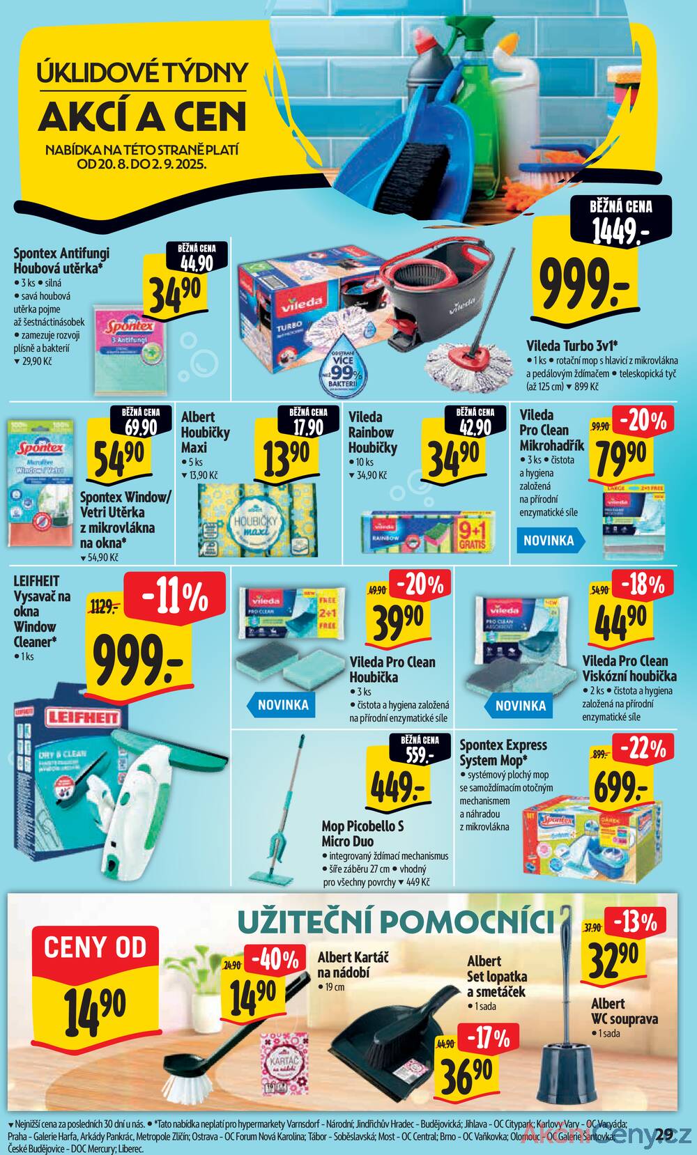 Leták Albert - Albert  Hypermarket od 20.8. do 26.8.2025 - strana 33