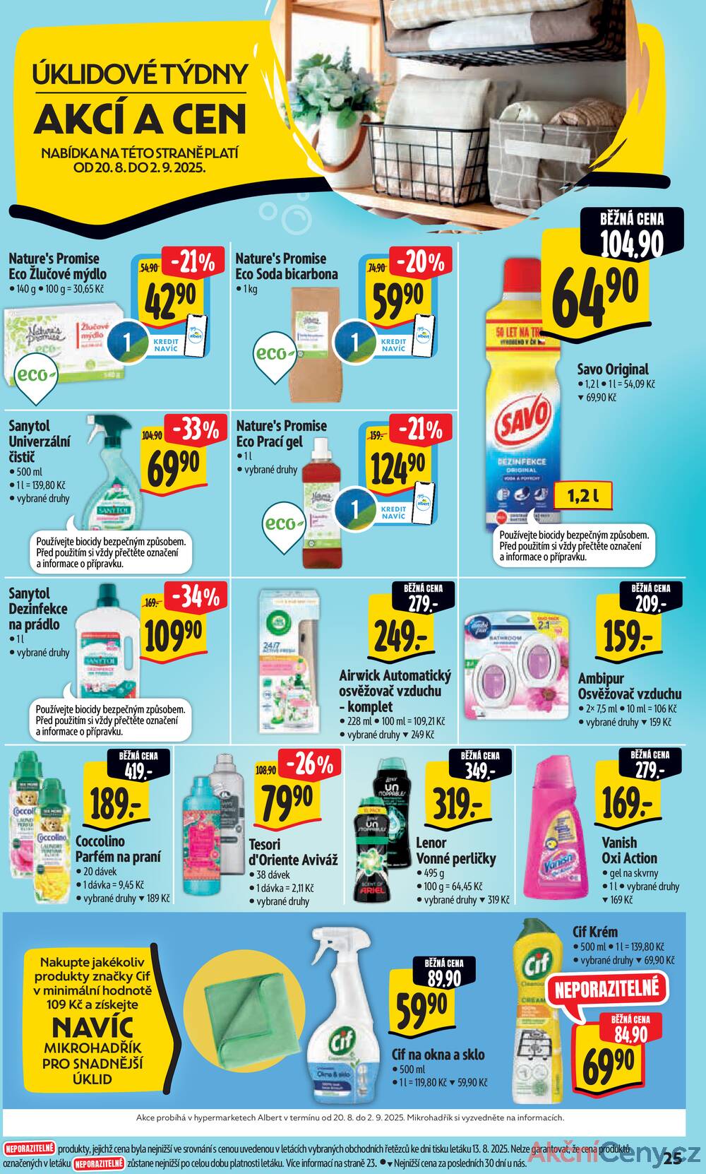 Leták Albert - Albert Hypermarket Jihomoravský od 20.8. do 26.8.2025 - strana 34