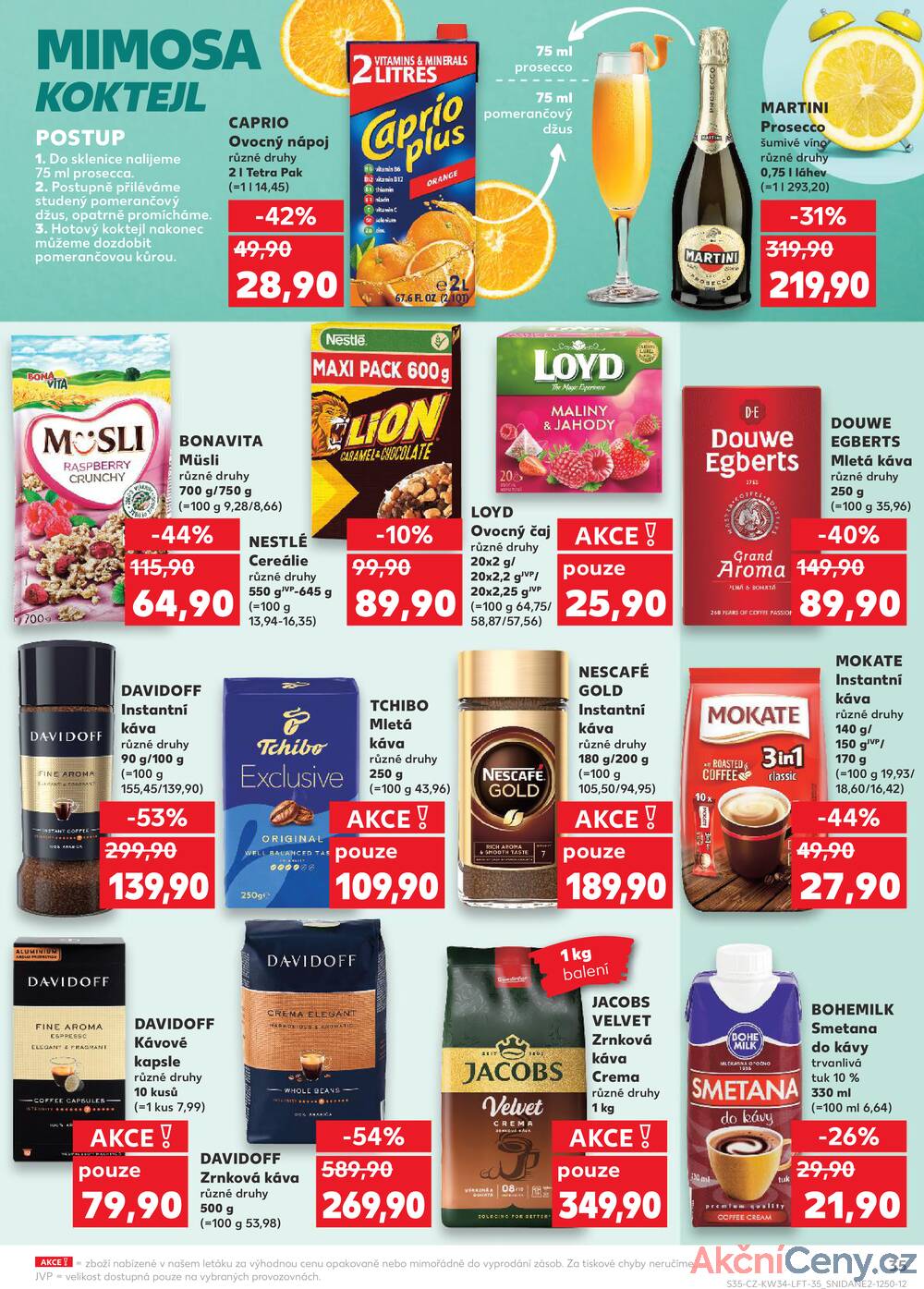 Leták Kaufland - Kaufland 20.8. - 26.8. - Kaufland - Teplice (Čs. Dobrovolců) - strana 35