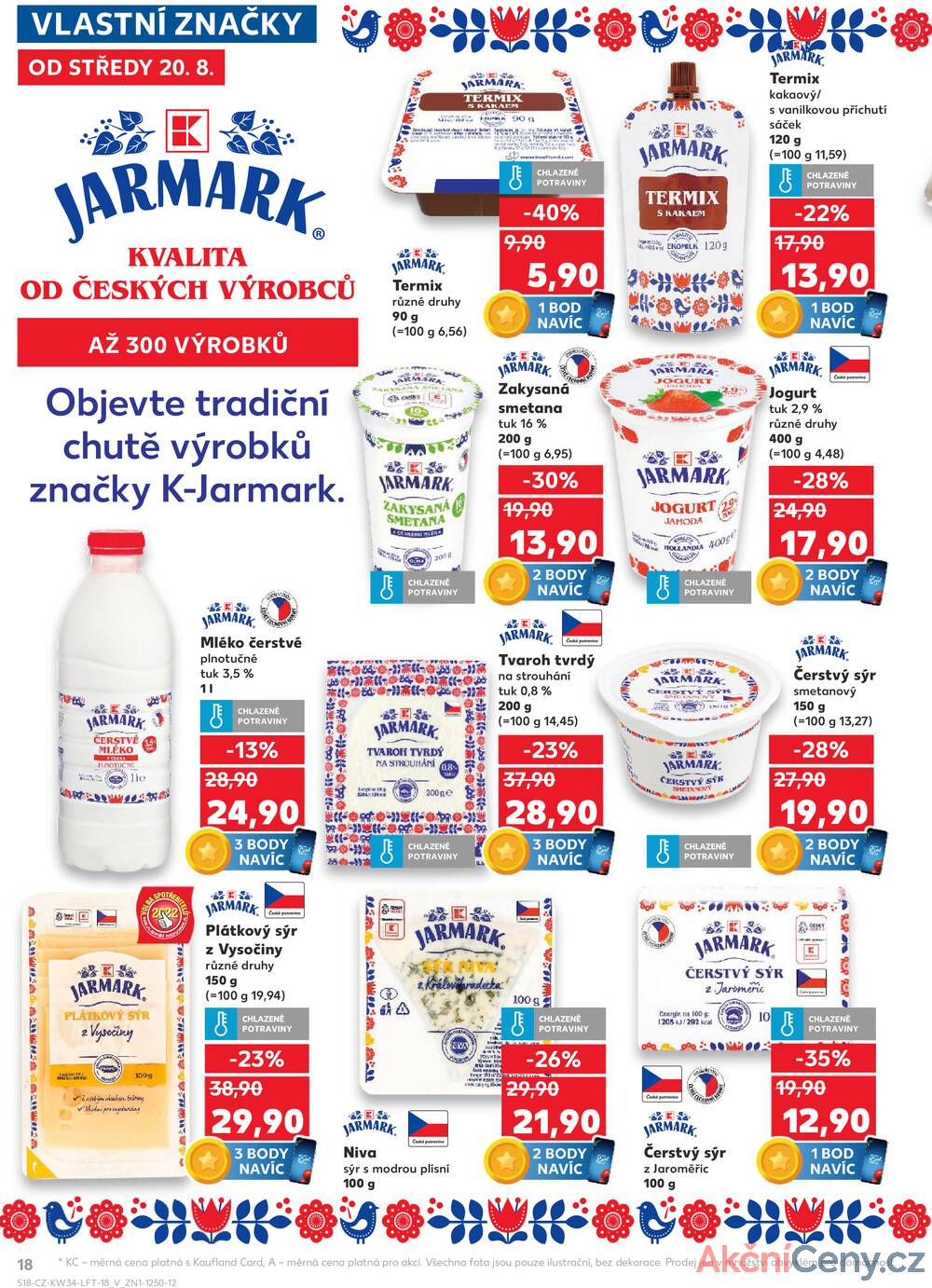 Leták Kaufland - Kaufland 20.8. - 26.8. - Kaufland - Tábor - strana 18