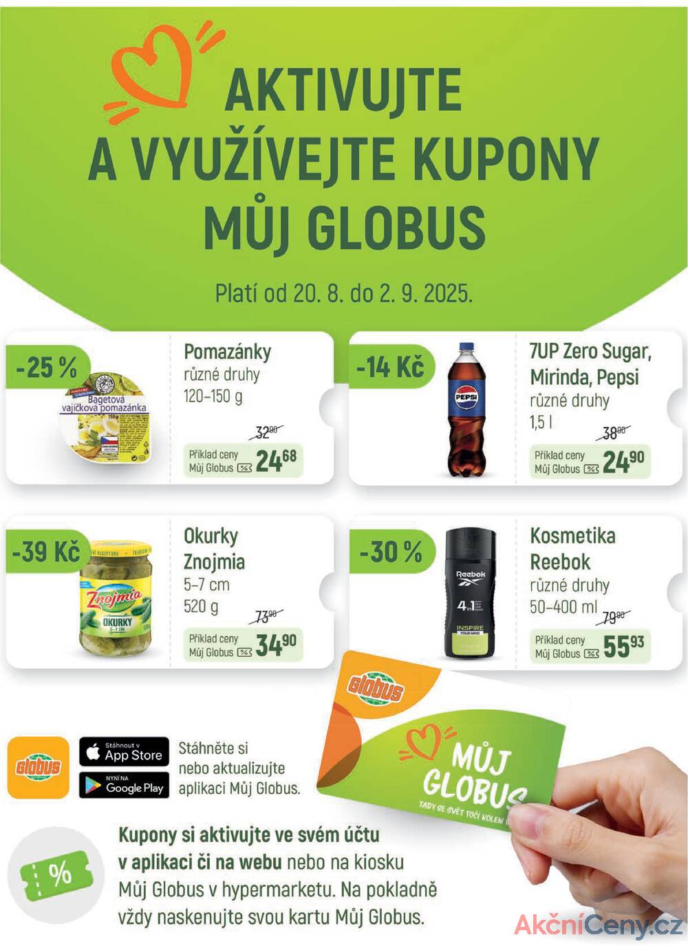 Leták Globus - Akční leták Globus 20.8. - 26.8.2025 - Globus Praha - Centrum Černý Most - strana 7