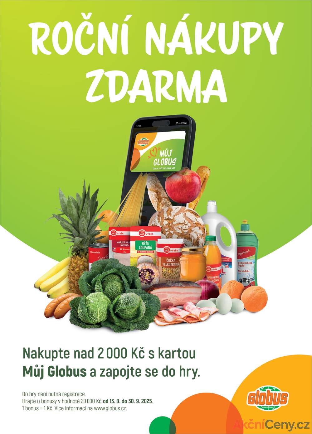 Leták Globus - Akční leták Globus 20.8. - 26.8.2025 - Globus Praha - Centrum Černý Most - strana 8