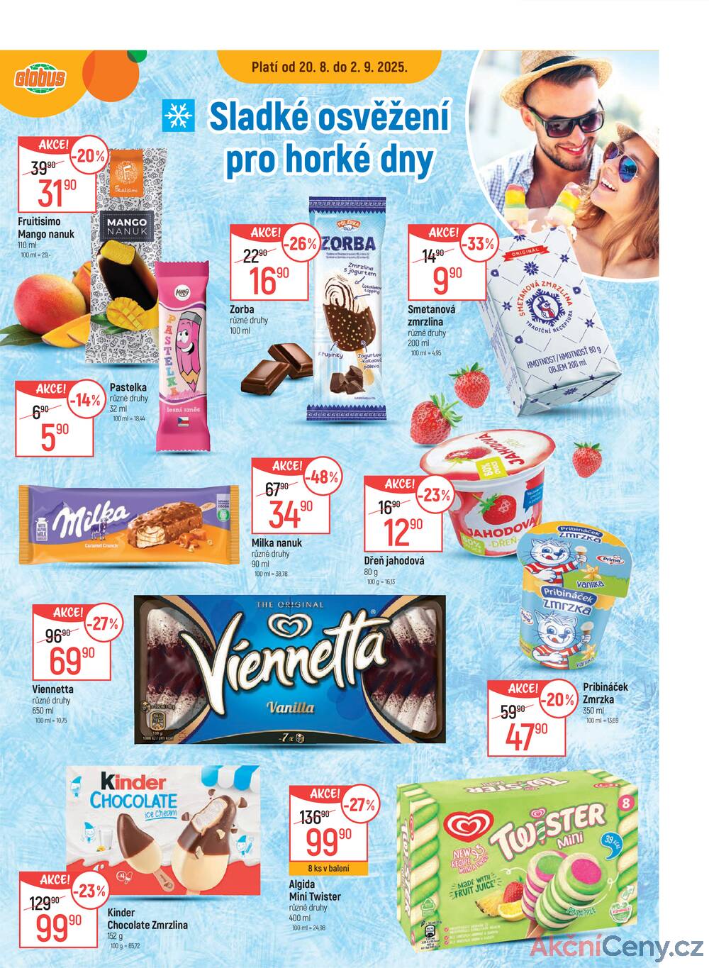 Leták Globus - Akční leták Globus 20.8. - 26.8.2025 - Globus Praha - Zličín - strana 2