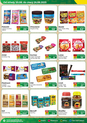 Tamda Foods od 20.8. do 26.8.2025