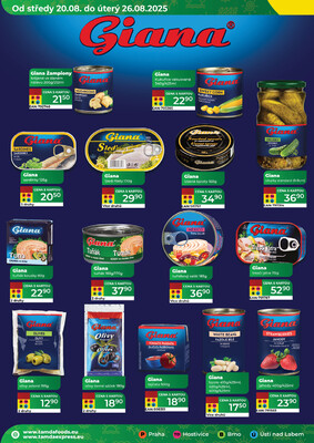 Tamda Foods od 20.8. do 26.8.2025