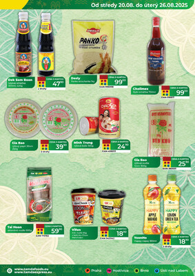 Tamda Foods od 20.8. do 26.8.2025