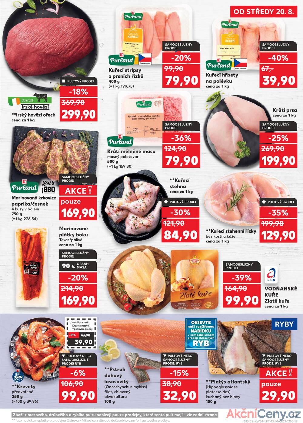 Leták Kaufland - Kaufland 20.8. - 26.8. - Kaufland - Jablonec nad Nisou (Jateční) - strana 13