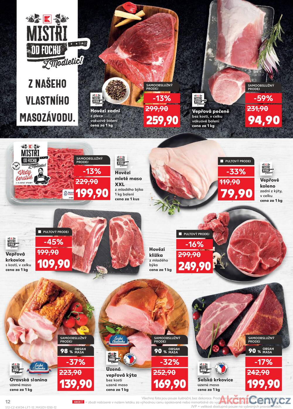 Leták Kaufland - Kaufland 20.8. - 26.8. - Kaufland - Rakovník (ul. Luženská) - strana 12