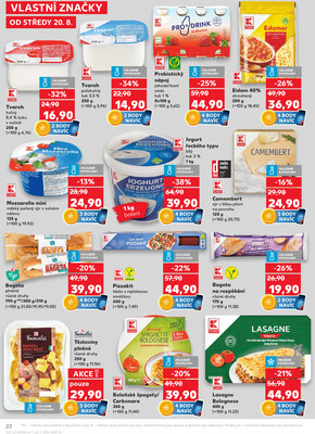 Kaufland 20.8. - 26.8. - Kaufland - Rakovník (ul. Luženská)