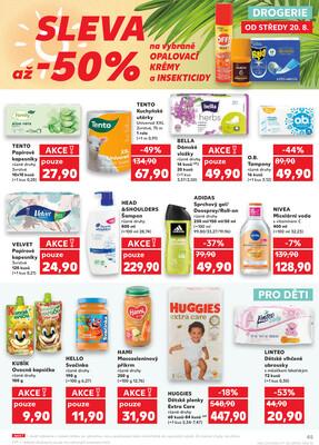 Kaufland 20.8. - 26.8. - Kaufland - Rakovník (ul. Luženská)