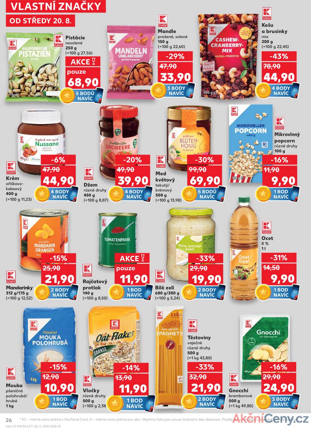 Leták Kaufland - Kaufland 20.8. - 26.8. - Kaufland - Jihlava - strana 26