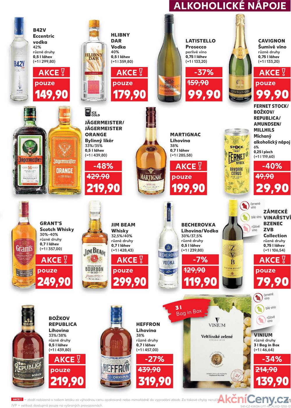 Leták Kaufland - Kaufland 20.8. - 26.8. - Kaufland - Jeseník 1 - strana 41