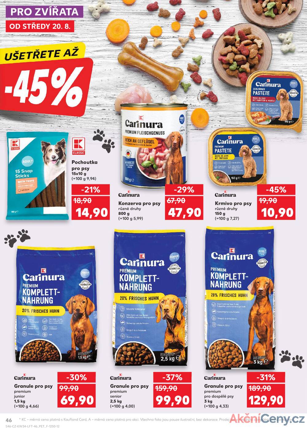 Leták Kaufland - Kaufland 20.8. - 26.8. - Kaufland - Jeseník 1 - strana 46