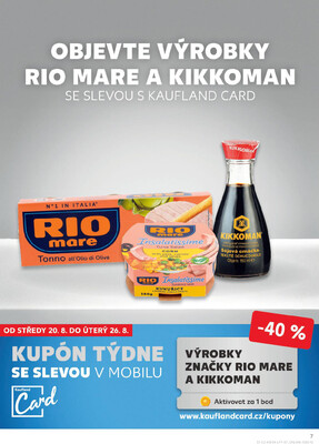 Kaufland 20.8. - 26.8. - Kaufland - Jeseník 1