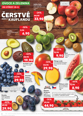 Kaufland 20.8. - 26.8. - Kaufland - Jeseník 1