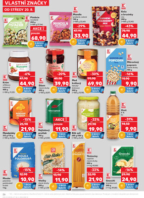 Kaufland 20.8. - 26.8. - Kaufland - Jeseník 1