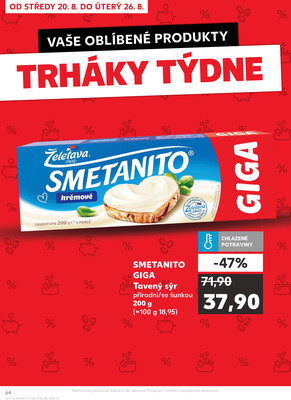 Kaufland 20.8. - 26.8. - Kaufland - Jeseník 1