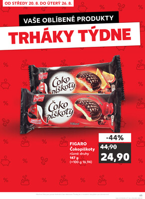 Kaufland 20.8. - 26.8. - Kaufland - Jeseník 1