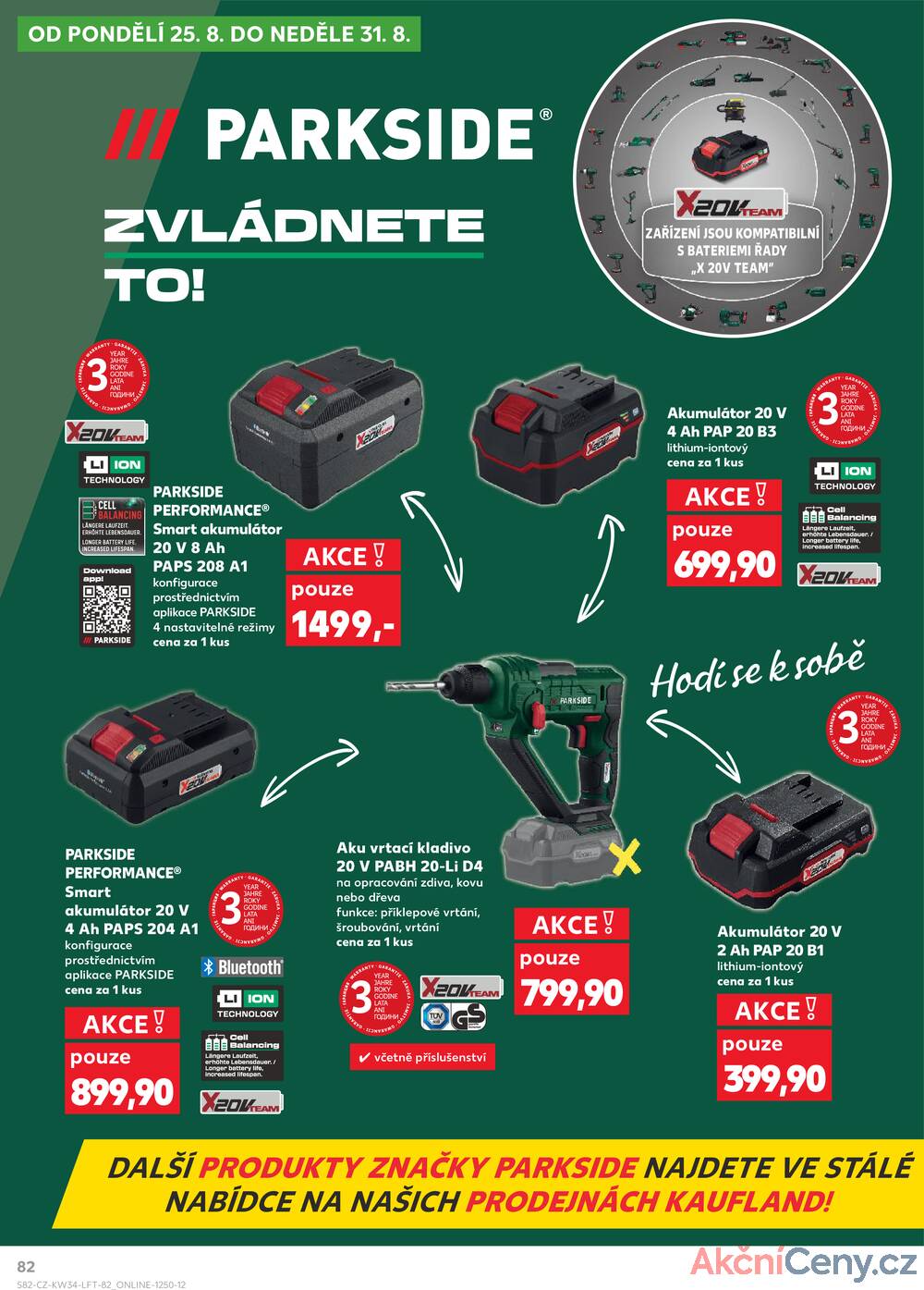 Leták Kaufland - Kaufland 20.8. - 26.8. - Kaufland - Kuřim - strana 82