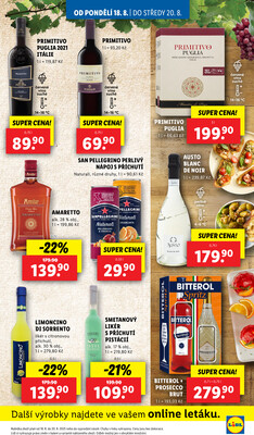Lidl od 18.8. do 20.8.2025