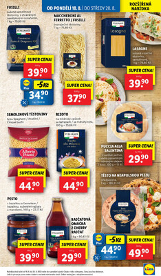Lidl od 18.8. do 20.8.2025