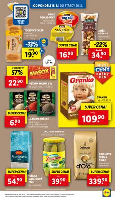 Lidl od 18.8. do 20.8.2025