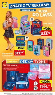Lidl od 18.8. do 20.8.2025