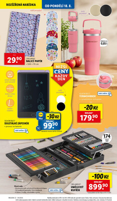 Lidl od 18.8. do 20.8.2025